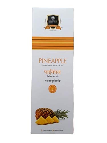 Alaukik Pineapple Premium Incense Sticks 100gm - 250gm Pack