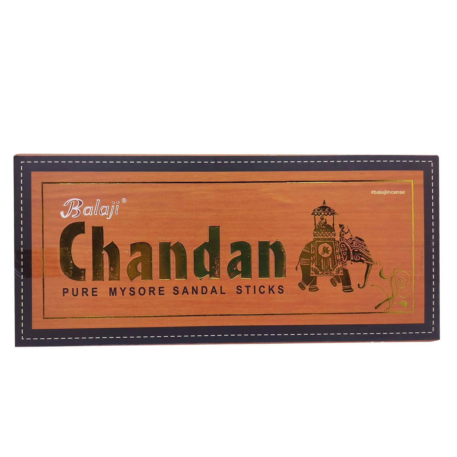 Pure Sandalwood Premium Incense / Balaji Pure Sandal Agarbatti / Balaji  Incense Chandan – HEMAA Since 1983