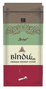 Balaji Bindu Premium Incense stick Zipper pack 100gm