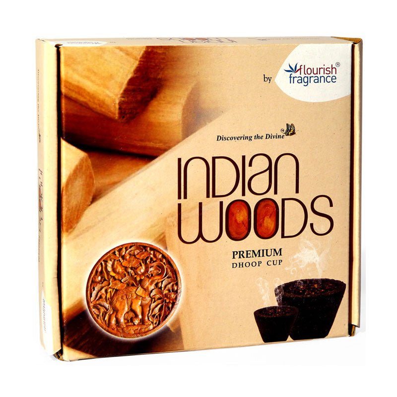 FLOURISH INDIAN WOODS PREMIUM DHOOP CUP