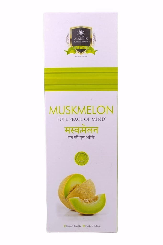 Alaukik Musk Melon Premium Incense Sticks 100gm - 250gm Pack