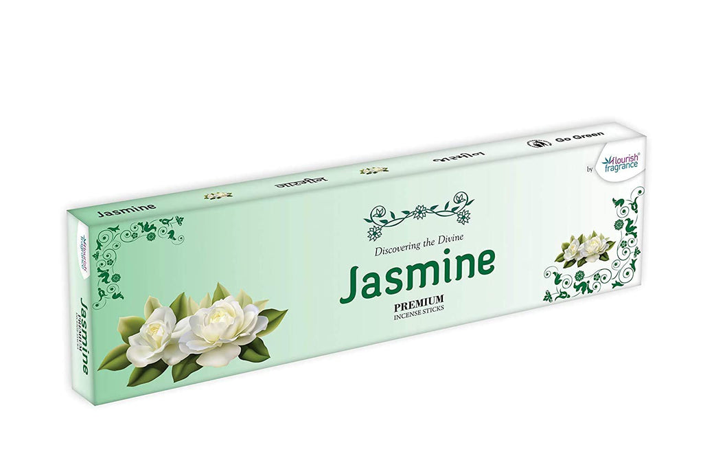 Jasmine incense sticks 50gm by flourish fragrance and premium quality masala agarbatti pack