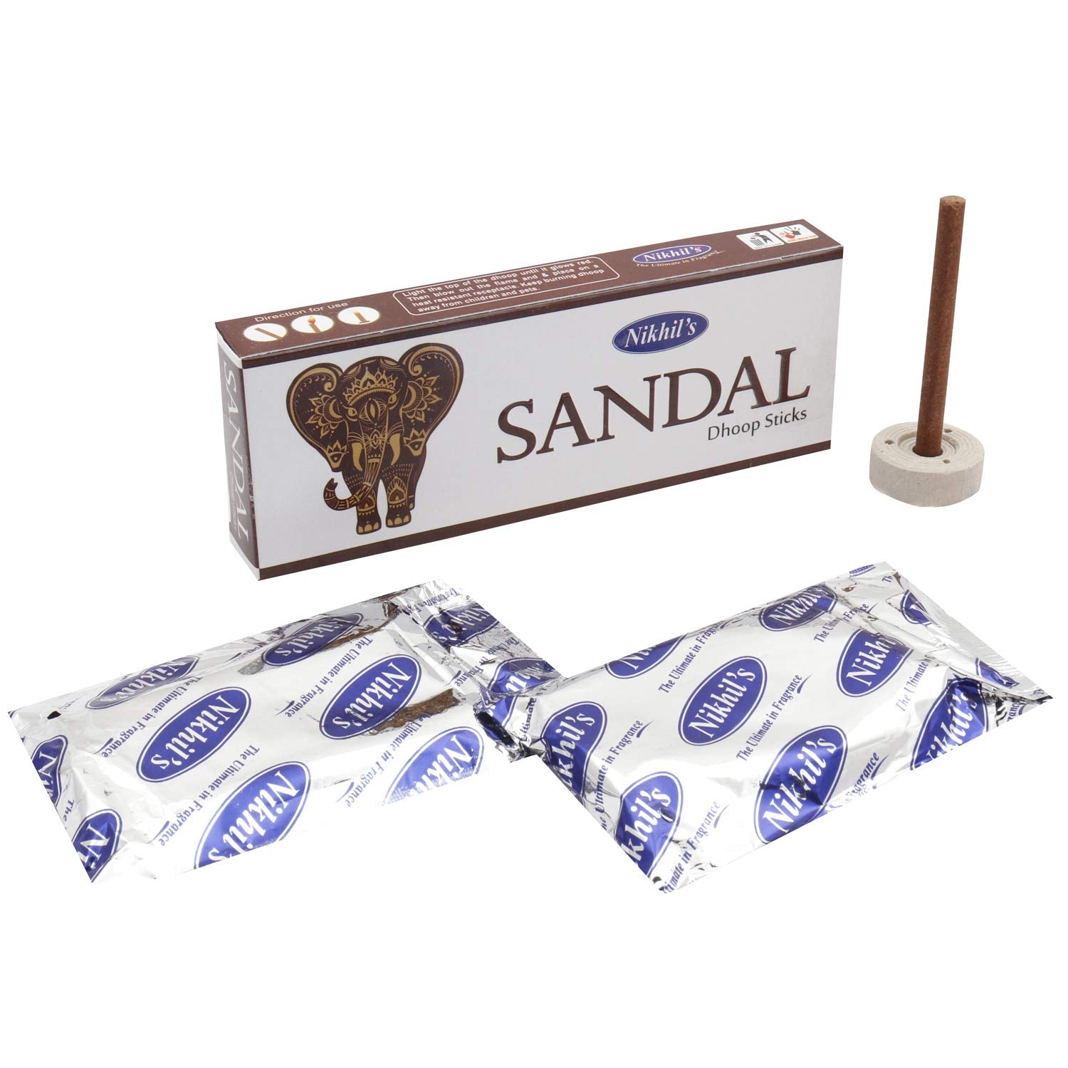 Forest CHANDAN Natural Mysore Sandal Dhoop Sticks (50 gms) – aavyaa